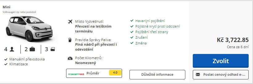 vozidlo leven
